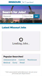 Mobile Screenshot of missourijobdepartment.com